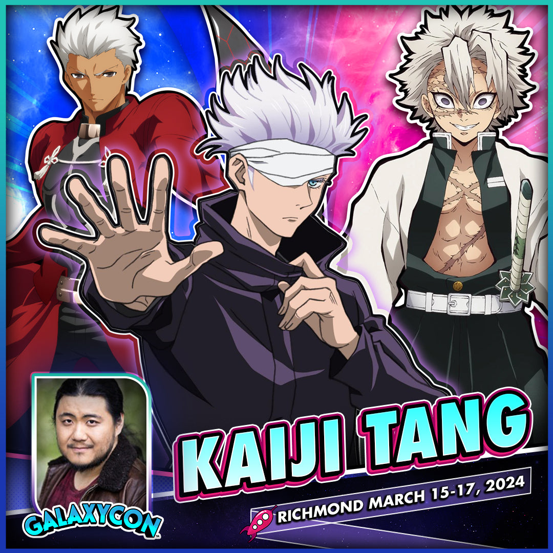 Kaiji Tang at GalaxyCon Richmond All 3 Days