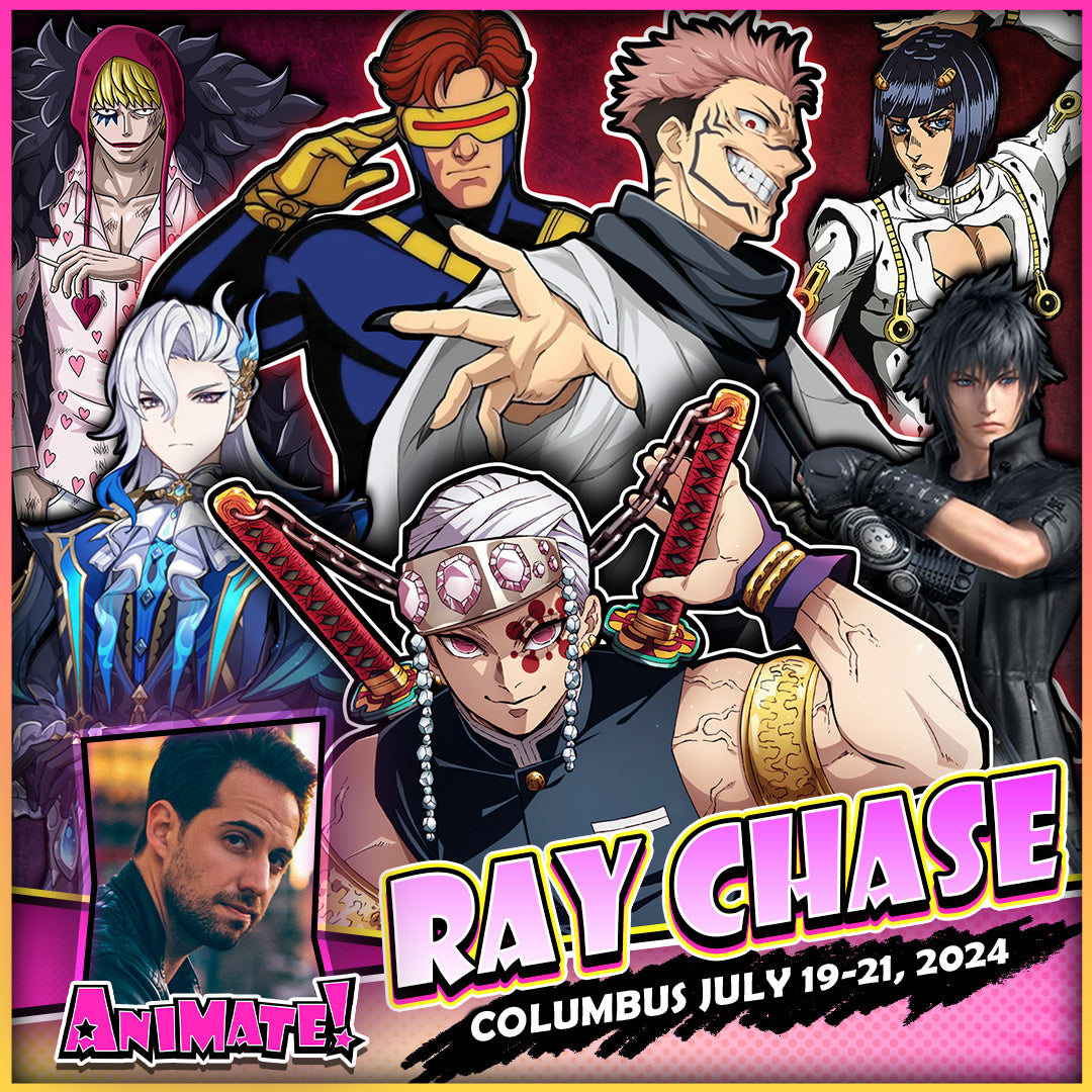 Ray Chase at Animate! Columbus All 3 Days GalaxyCon