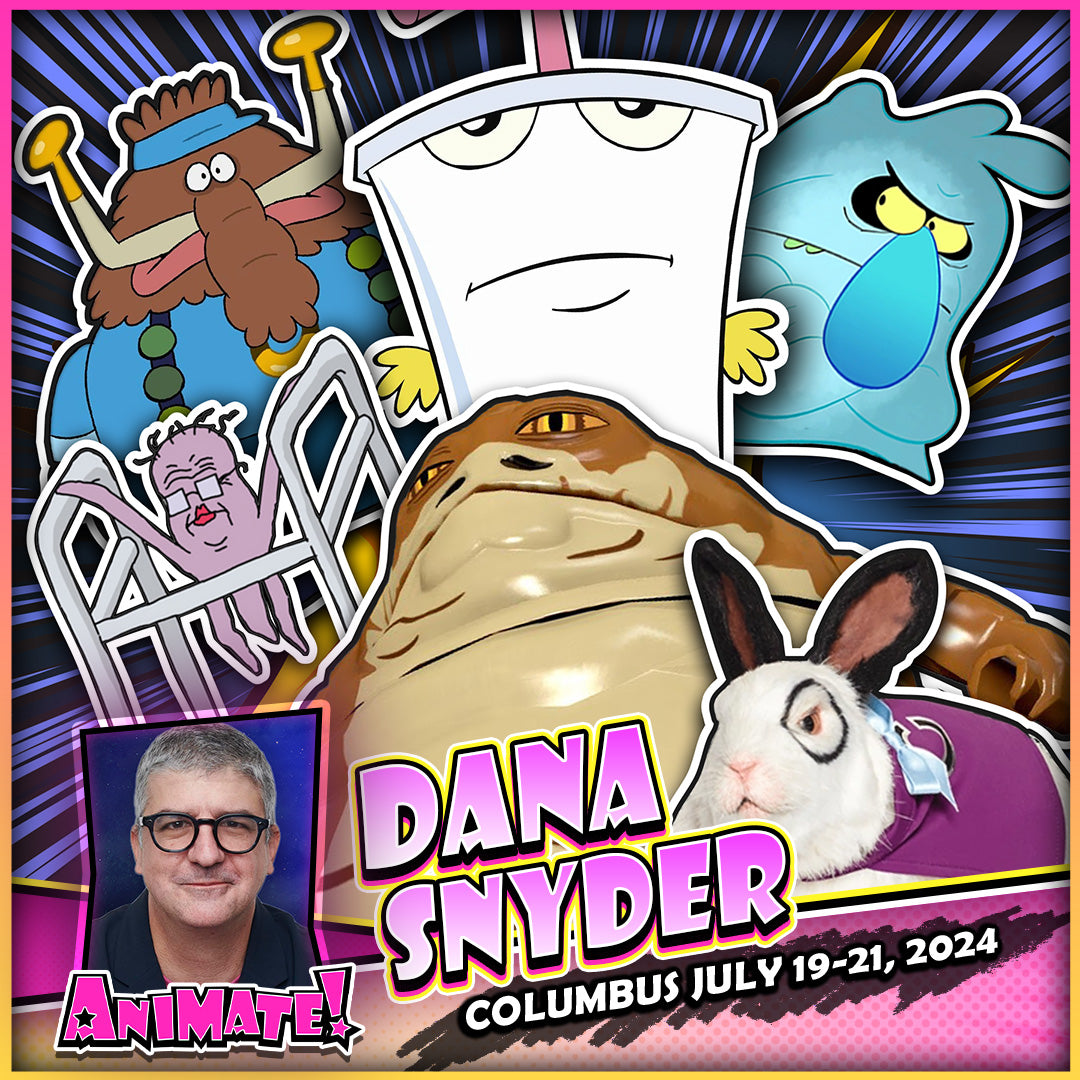 Dana Snyder at Animate! Columbus All 3 Days GalaxyCon