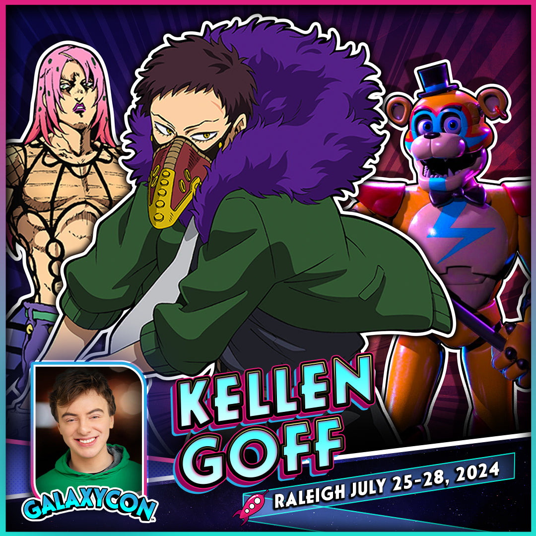 Kellen Goff at GalaxyCon Raleigh All 4 Days