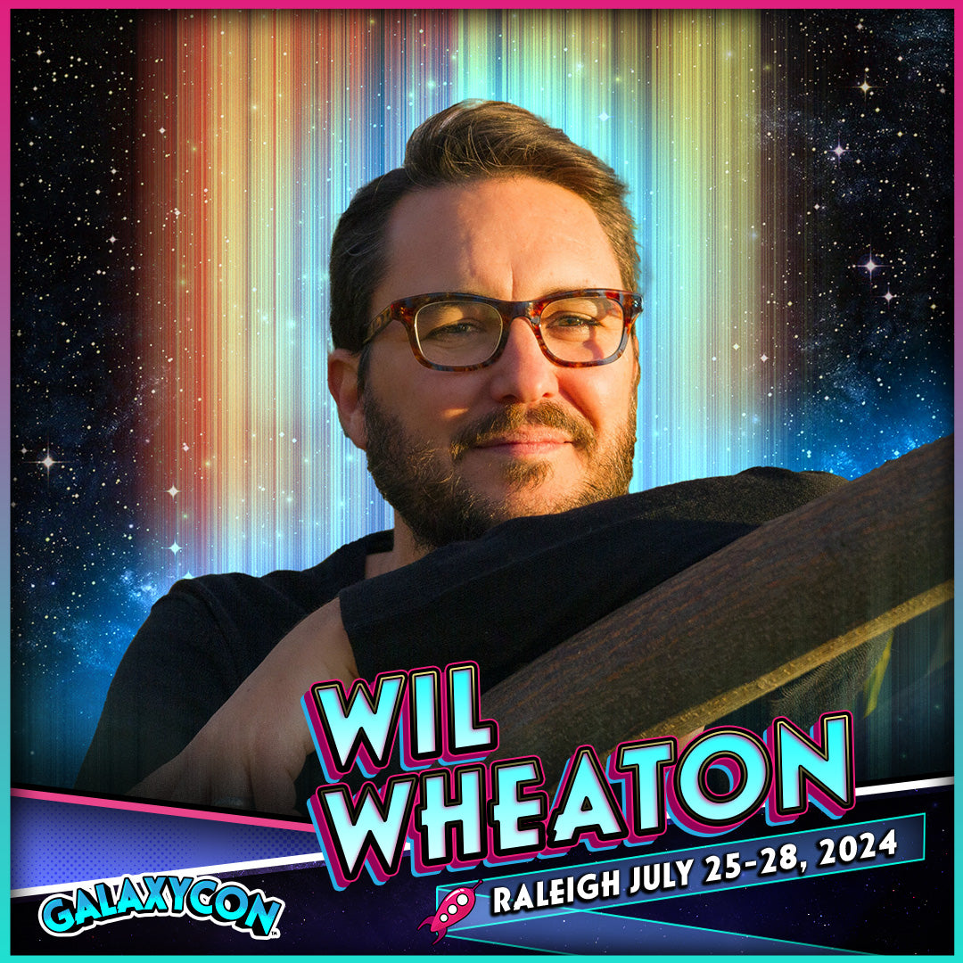 Wil Wheaton at GalaxyCon Raleigh All 4 Days