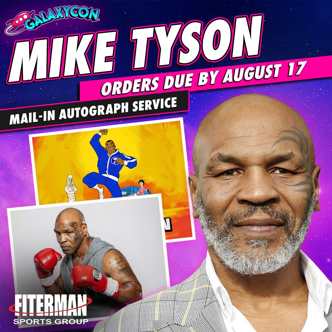 Mike Tyson Mail-In Autograph Service Orders Due August 17th