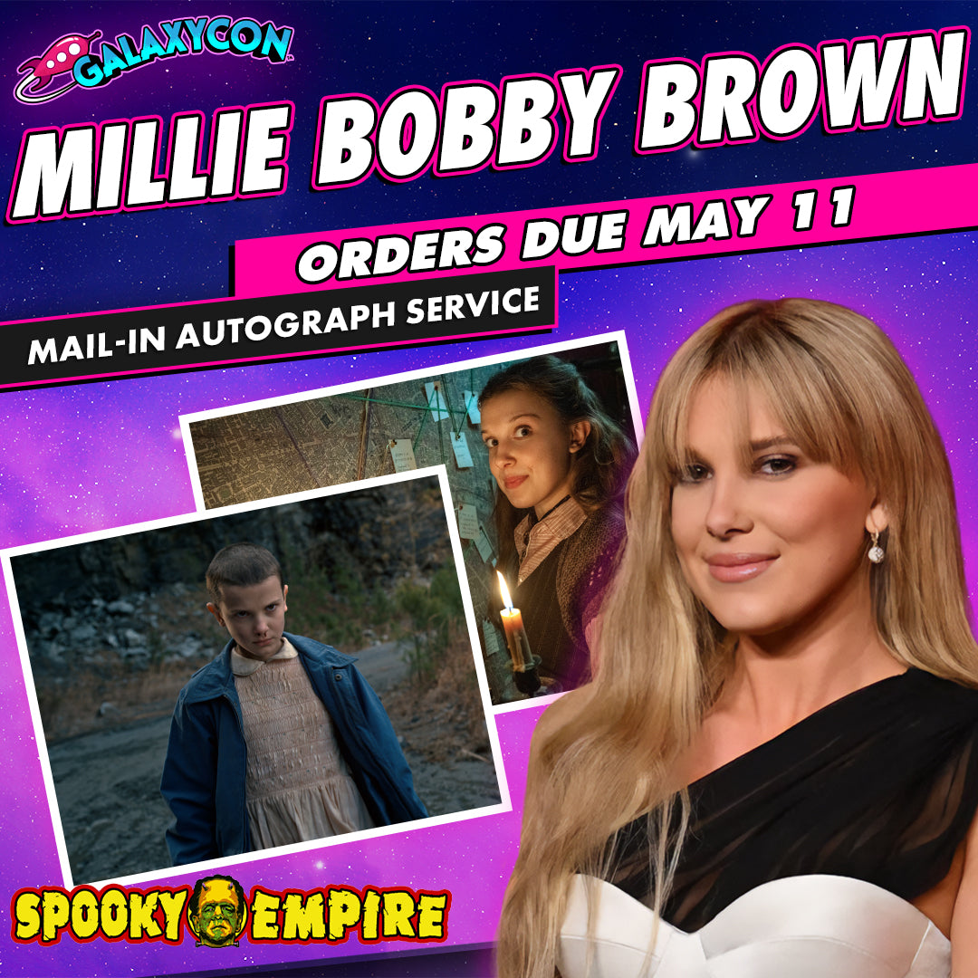 Millie Bobby Brown Mail-In Autograph Service: Orders Due May 11th