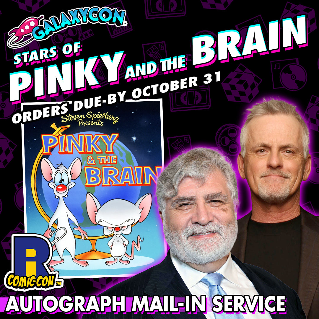 Pinky and the Brain Autograph Mail-In Service: Orders Due October 31st