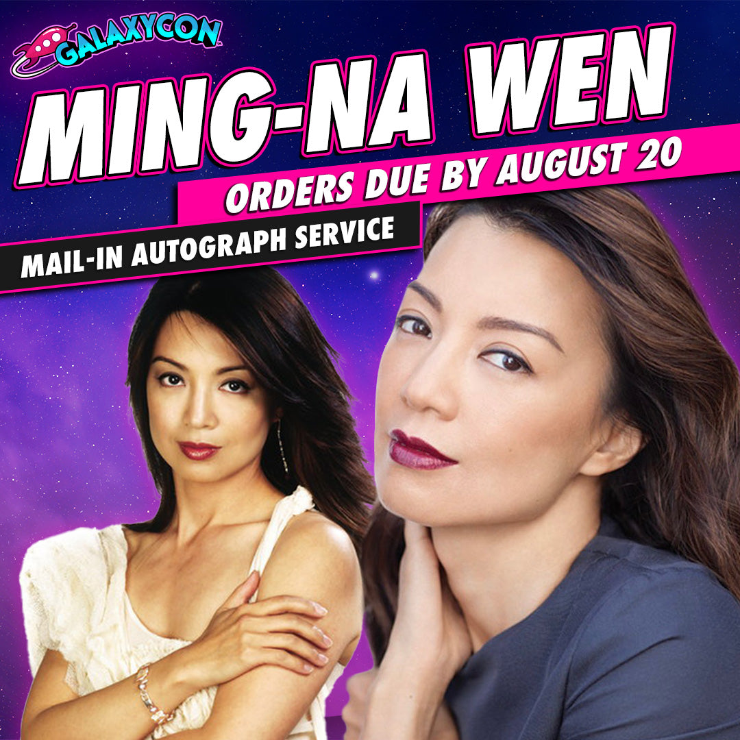 Ming-Na Wen Mail-In Autograph Service: Orders Due August 17th