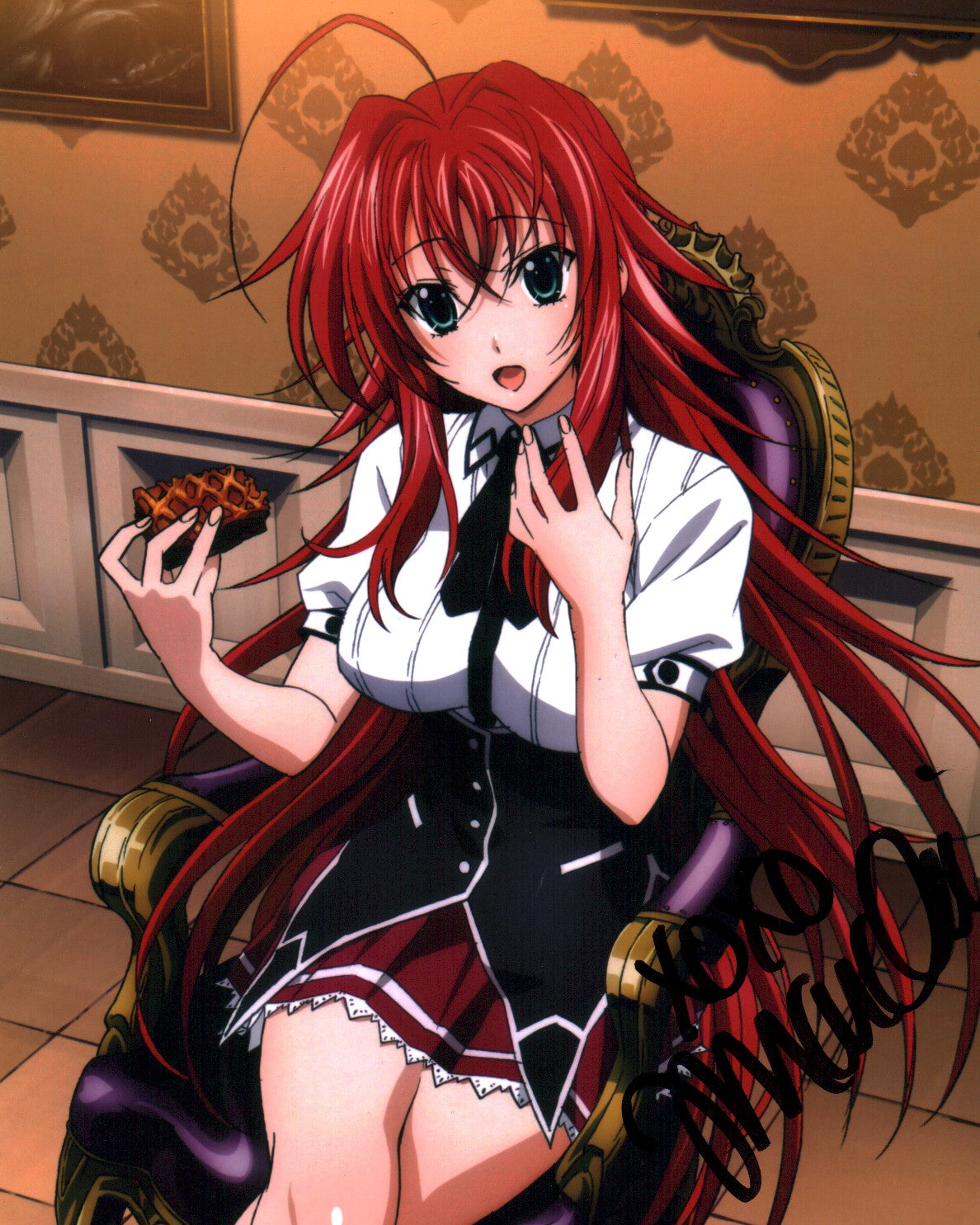 Jamie Marchi High School DxD 8x10 Photo Signed JSA Certified Autograph