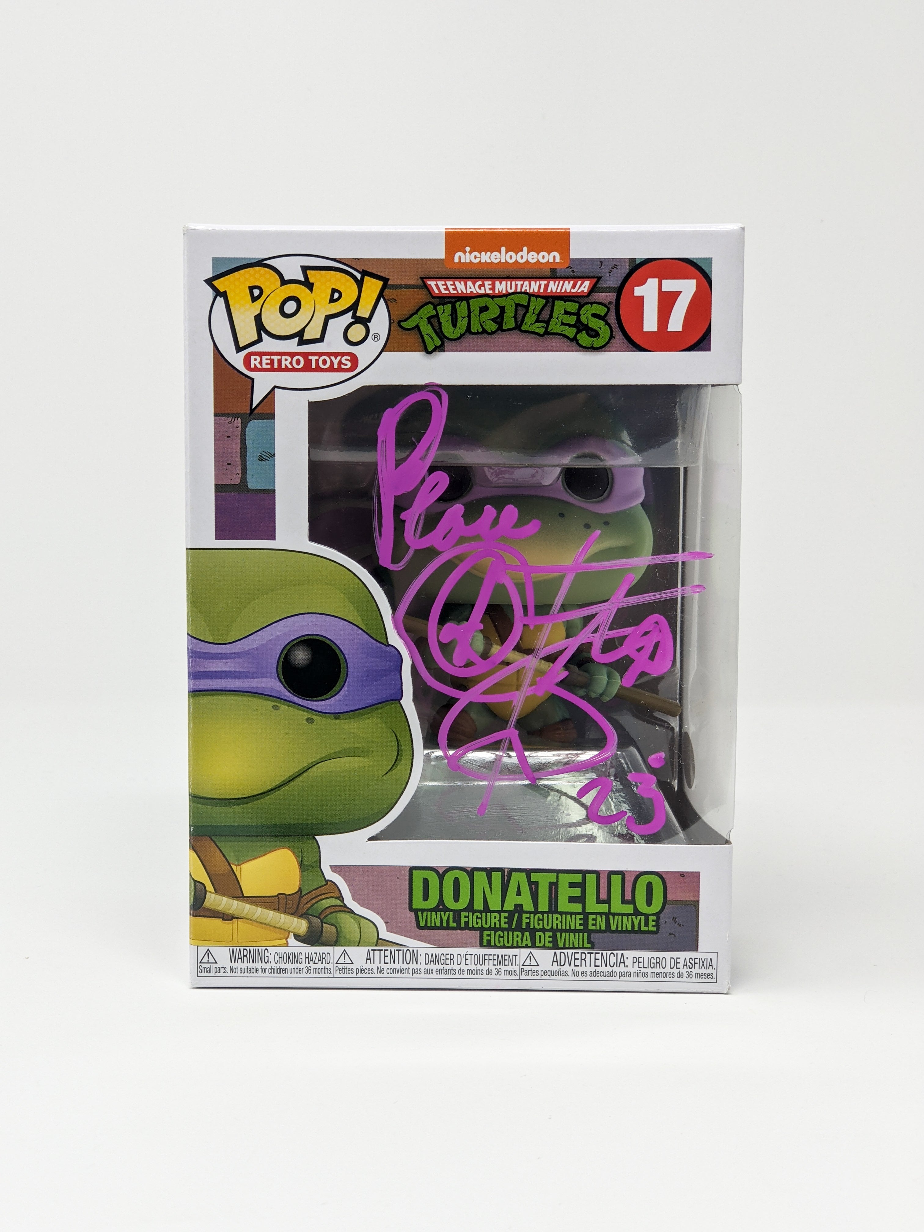 Corey Feldman TMNT Donatello #17 Signed Funko Pop JSA Certified Autograph