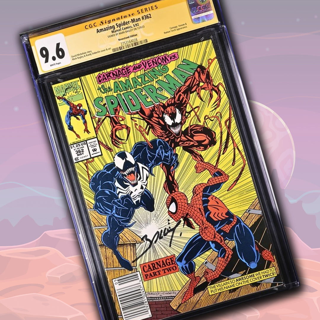 Amazing Spider-Man #362 Newsstand Edition Marvel Comics CGC Signature