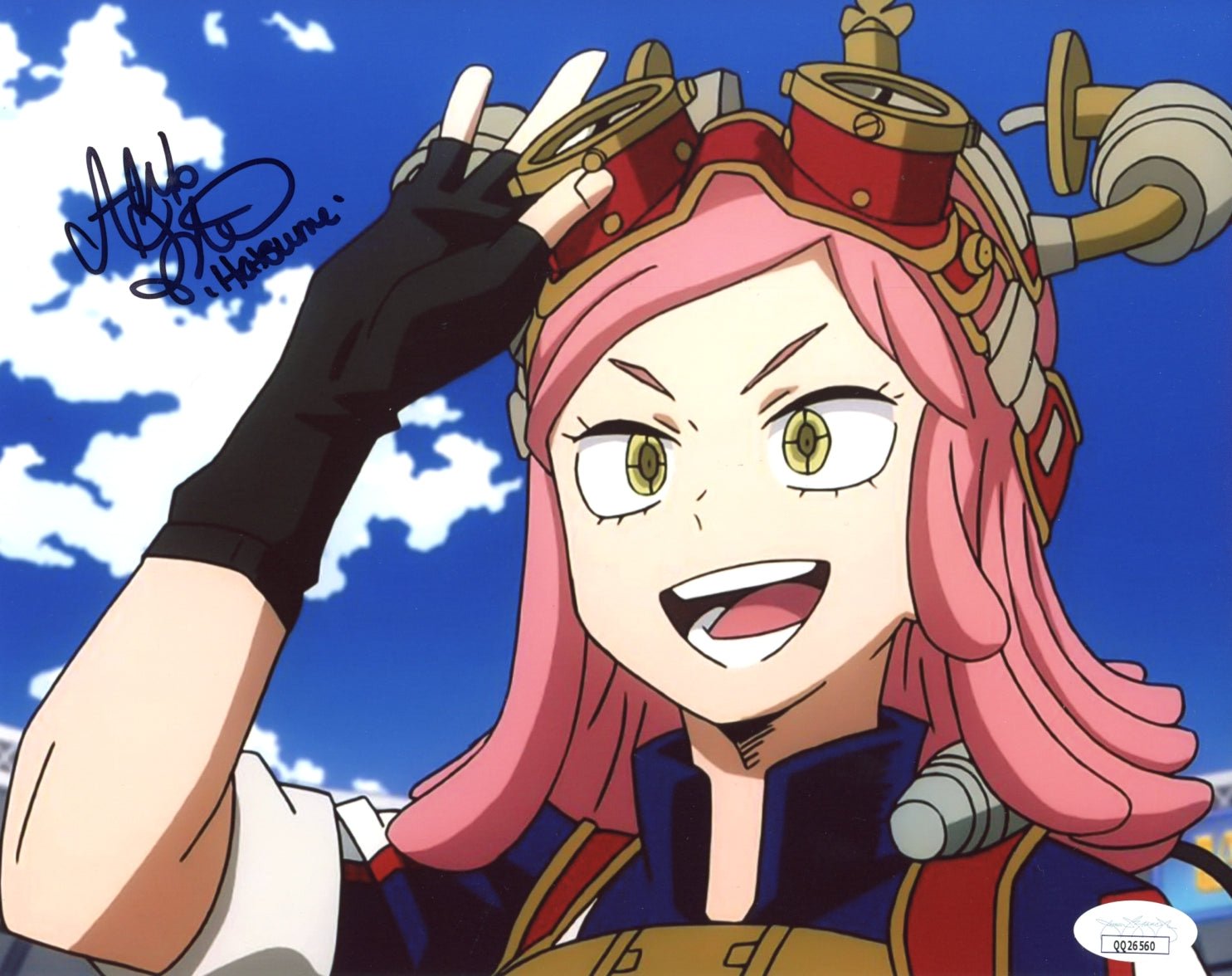Alexis Tipton My Hero Academia 8x10 Signed Photo JSA Certified Autogra alexis-tipton-my-hero-academia-8x10-signed-photo-jsa-certified-autogra
