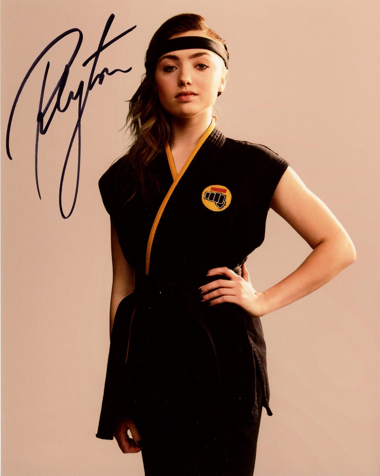 Peyton List Cobra Kai 8x10 Signed Photo JSA Certified Autograph peyton-list-cobra-kai-8x10-signed-photo-jsa-certified-autograph