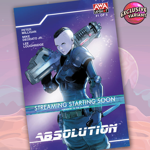 Absolution #1 AWA Studios GalaxyCon Exclusive Variant Comic Book