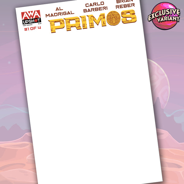 PRIMOS #1 GalaxyCon Exclusive Sketch Cover Comic Book