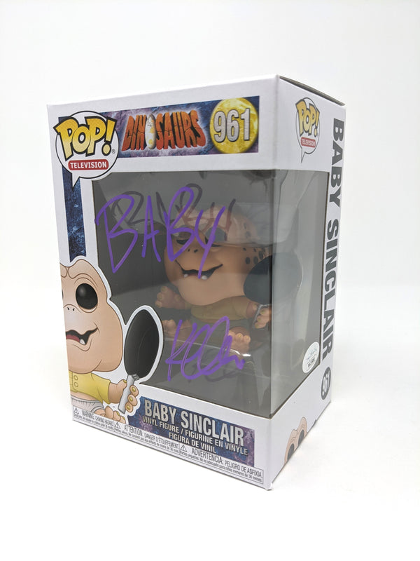 Kevin Clash Dinosaurs Baby Sinclair #961 Signed Funko Pop JSA Certified Autograph