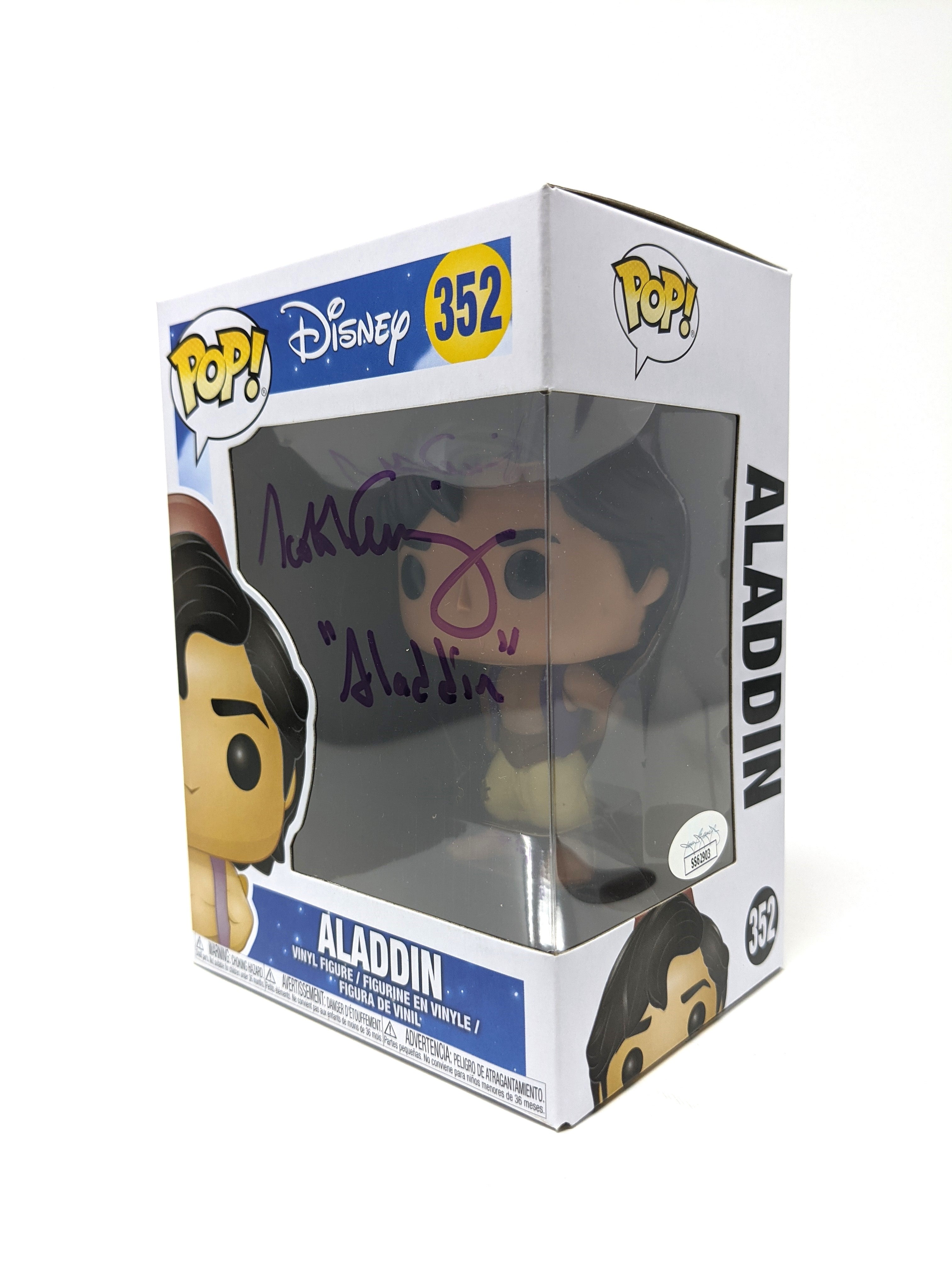 Scott Weinger Disney Aladdin #352 Signed Funko Pop JSA COA Certified A