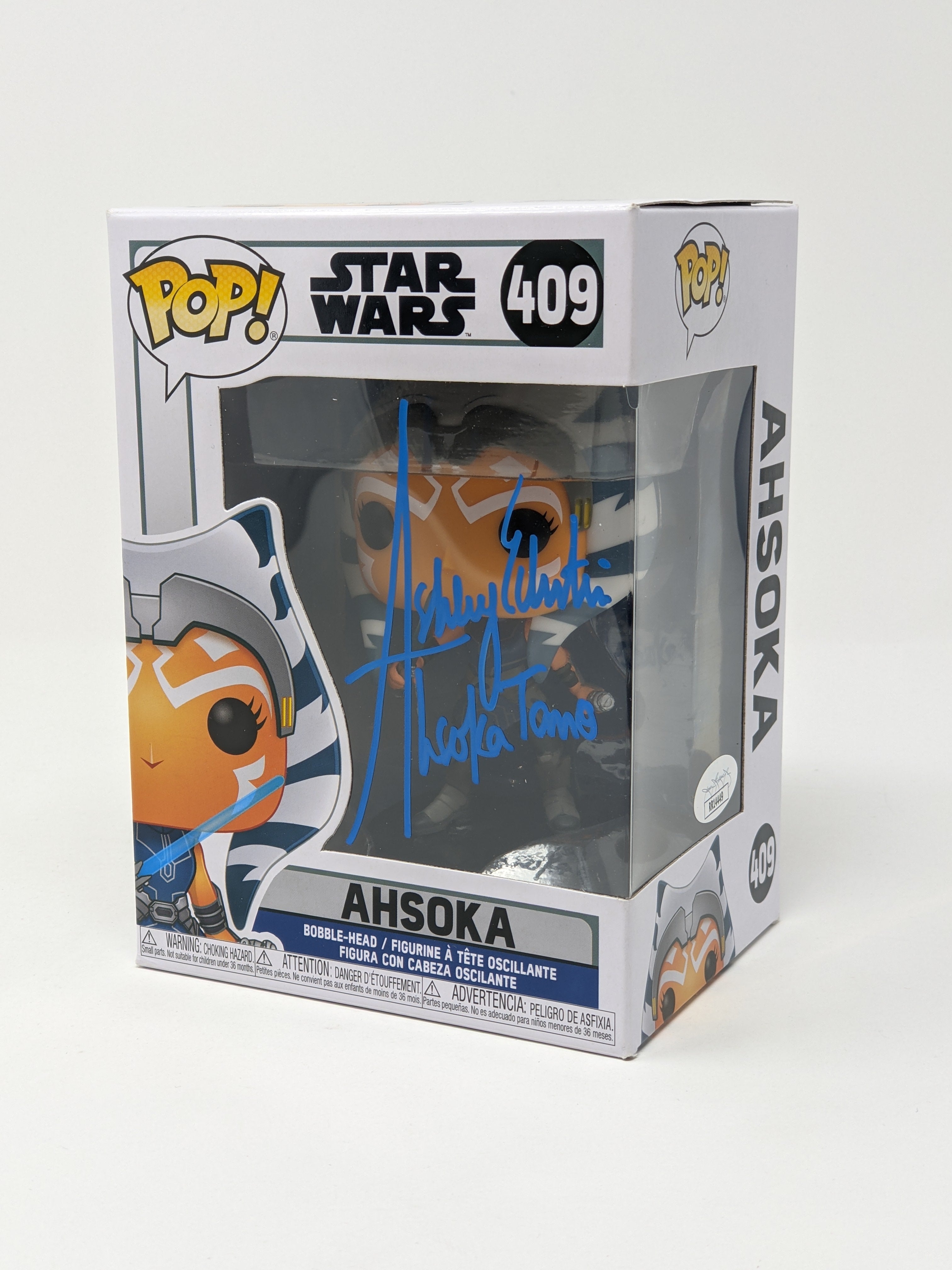 Ashley Eckstein Star Wars Ahsoka #409 Signed Funko Pop JSA Certified Autograph