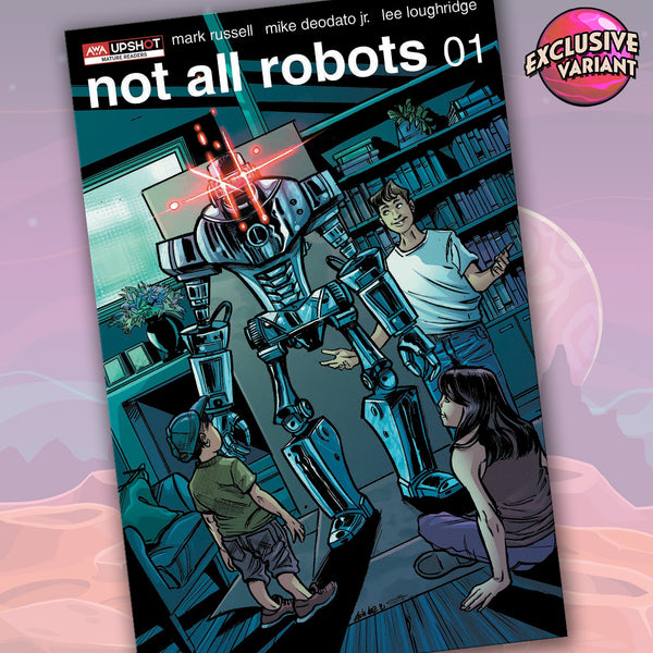 Not All Robots #1 GalaxyCon Exclusive Leila Leiz Variant Comic Book