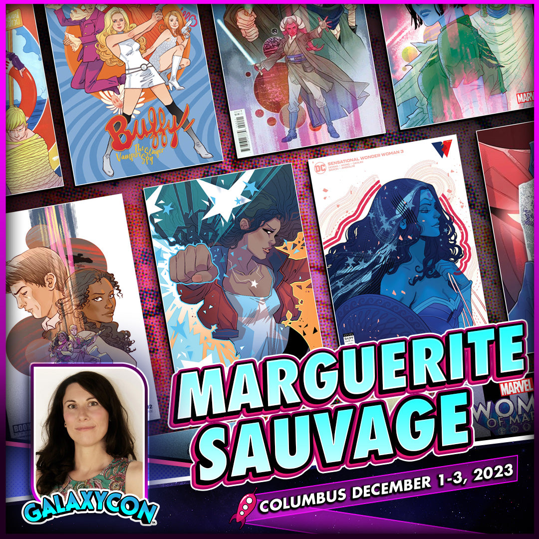 Marguerite Sauvage at GalaxyCon Columbus All 3 Days