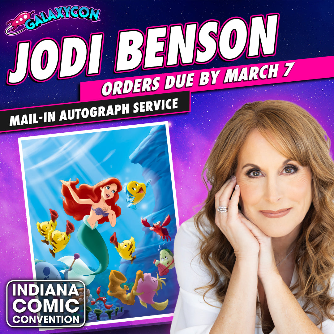 Jodi Benson Mail-In Autograph Service: Orders Due August 17th GalaxyCon