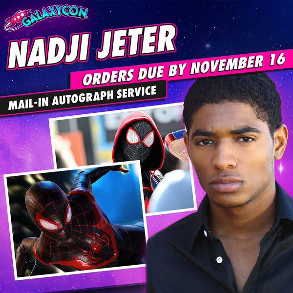 Nadji Jeter Mail-In Autograph Service: Orders Due November 16th