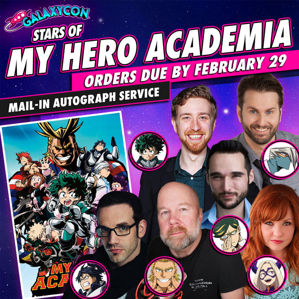 My Hero Academia Mail-In Autograph Service: Orders Due February 29th