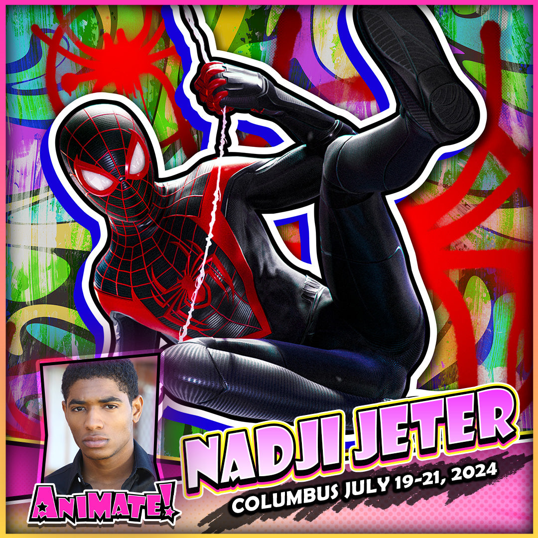 Nadji Jeter at Animate! Columbus All 3 Days GalaxyCon