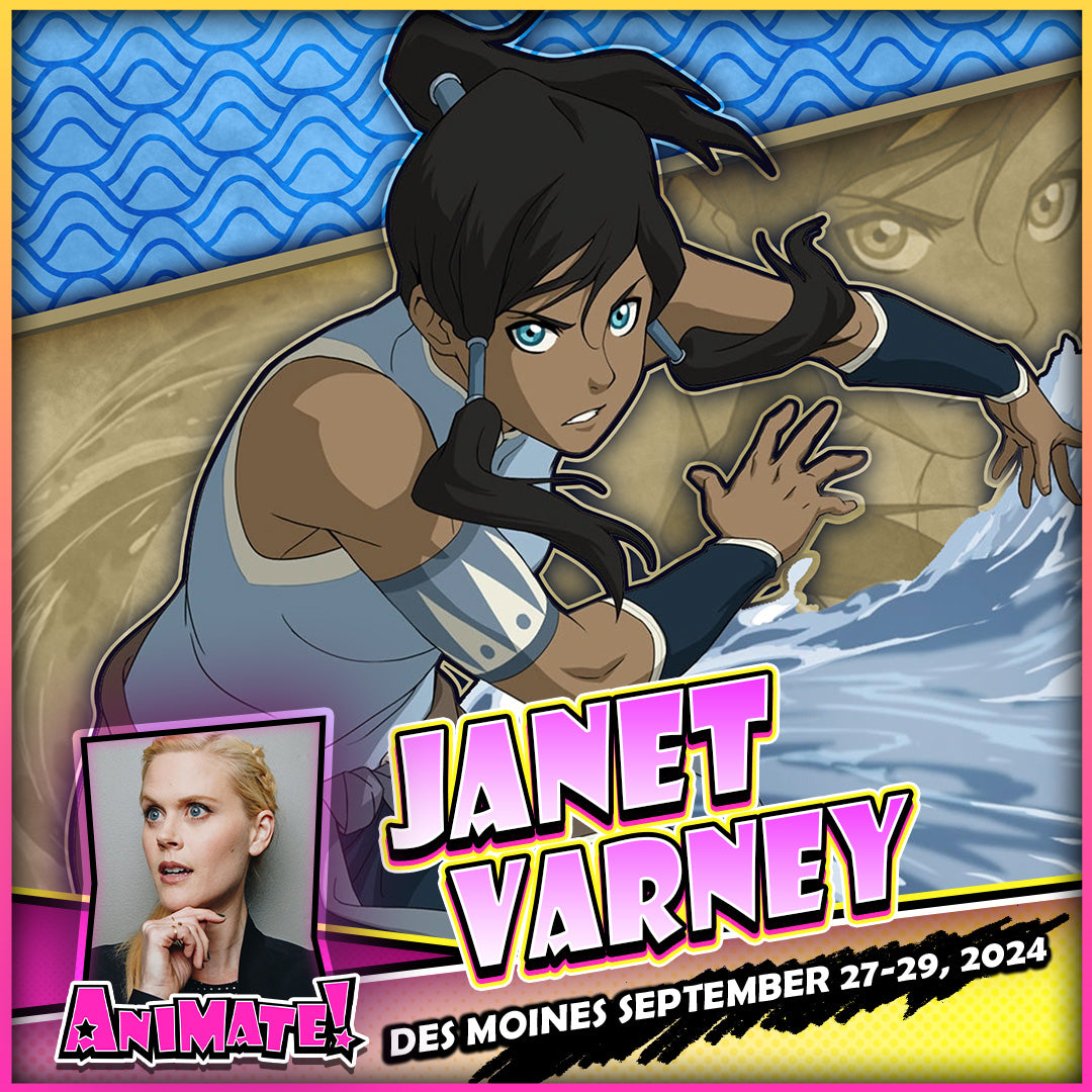 Janet Varney at Animate! Des Moines All 3 Days GalaxyCon