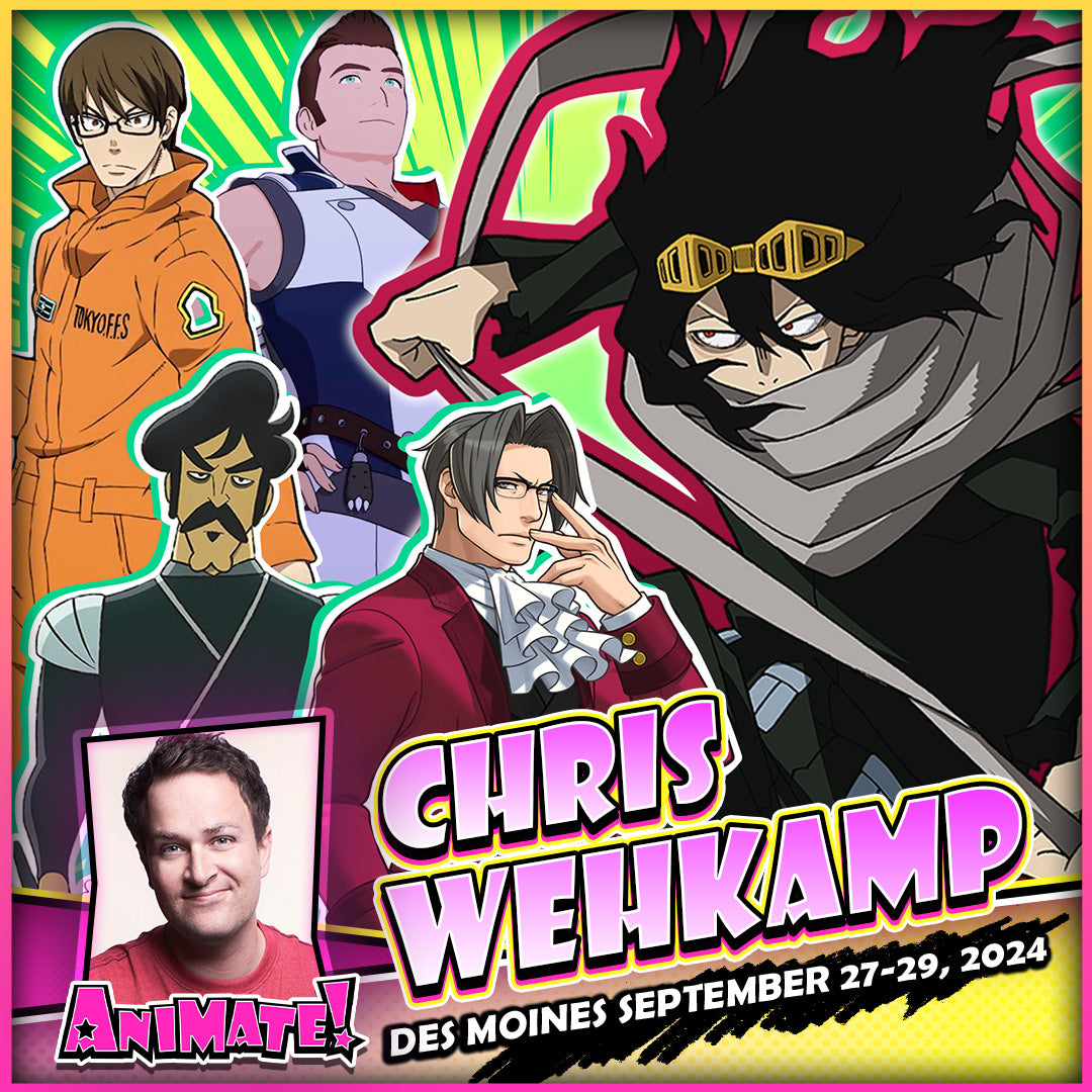 Chris Wehkamp at Animate! Des Moines All 3 Days GalaxyCon