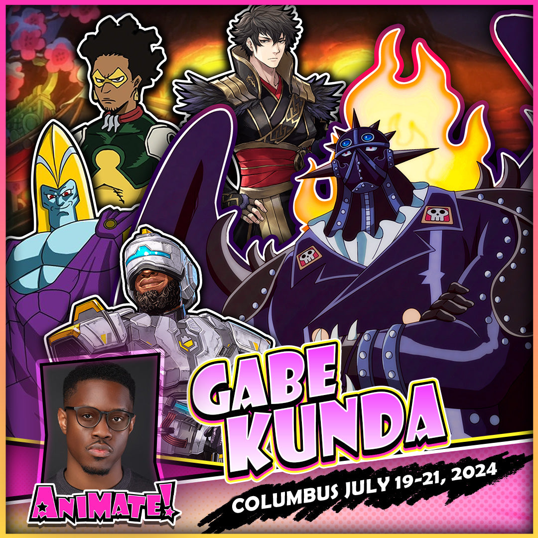 Gabe Kunda at Animate! Columbus All 3 Days GalaxyCon