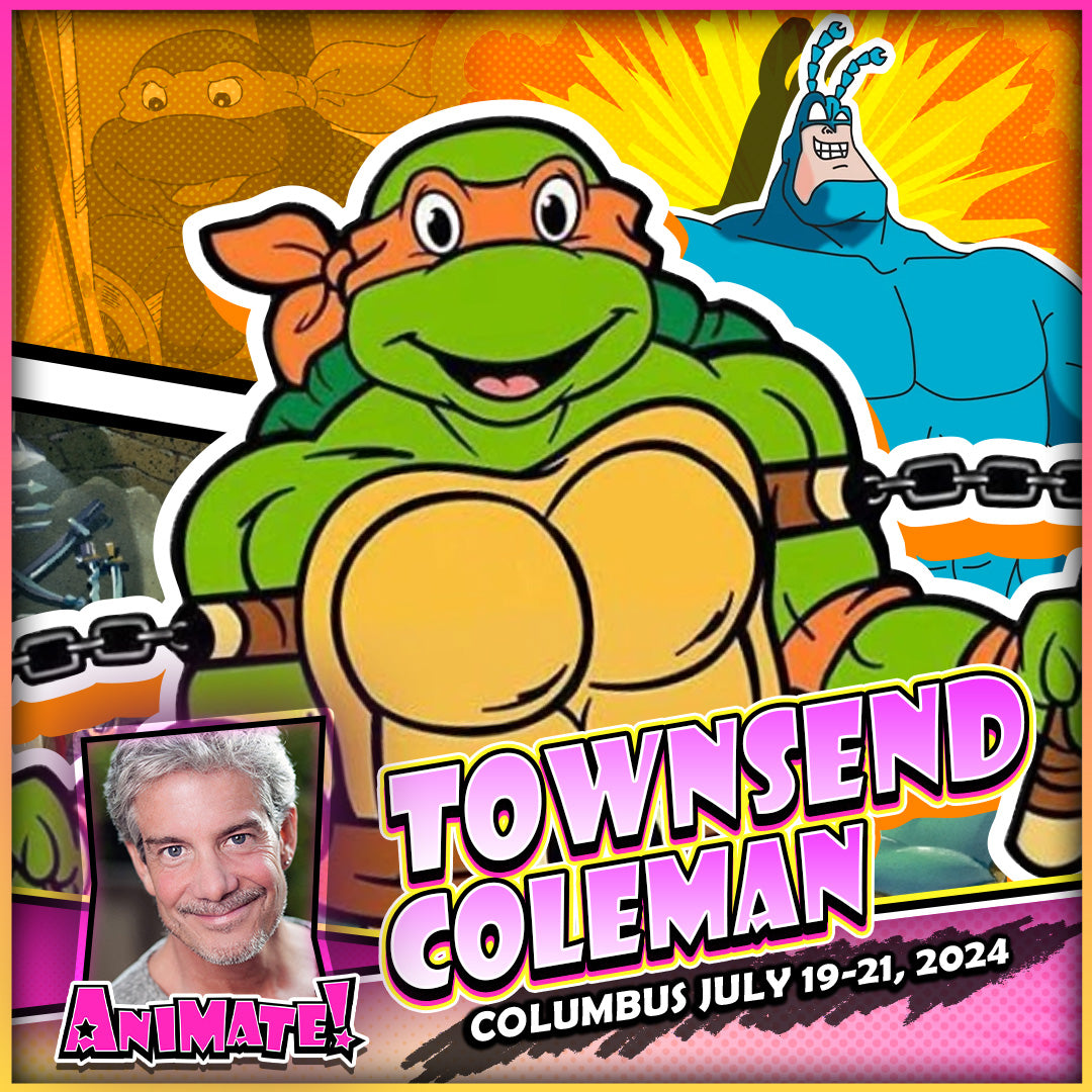 Townsend Coleman at Animate! Columbus All 3 Days GalaxyCon