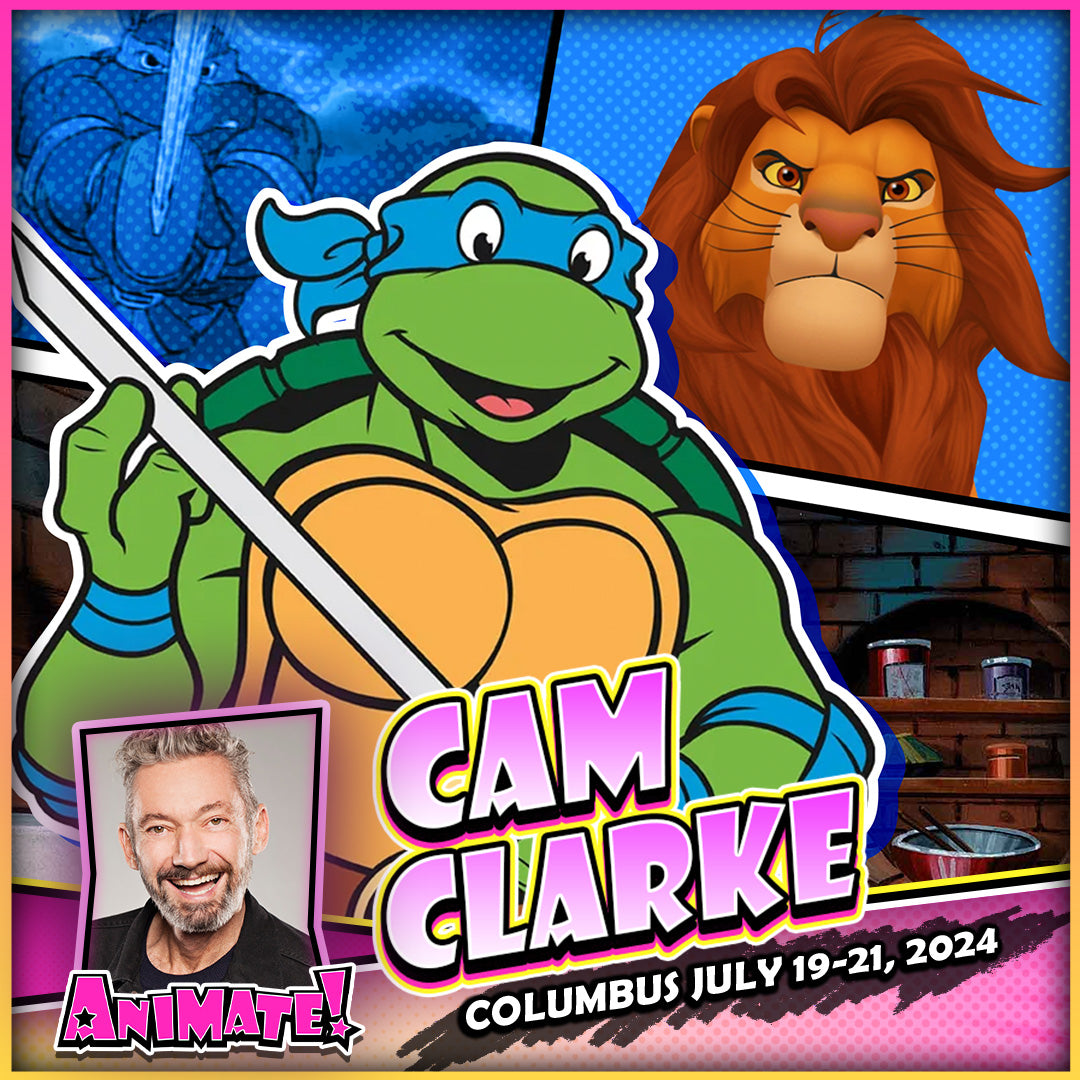 Cam Clarke at Animate! Columbus All 3 Days GalaxyCon
