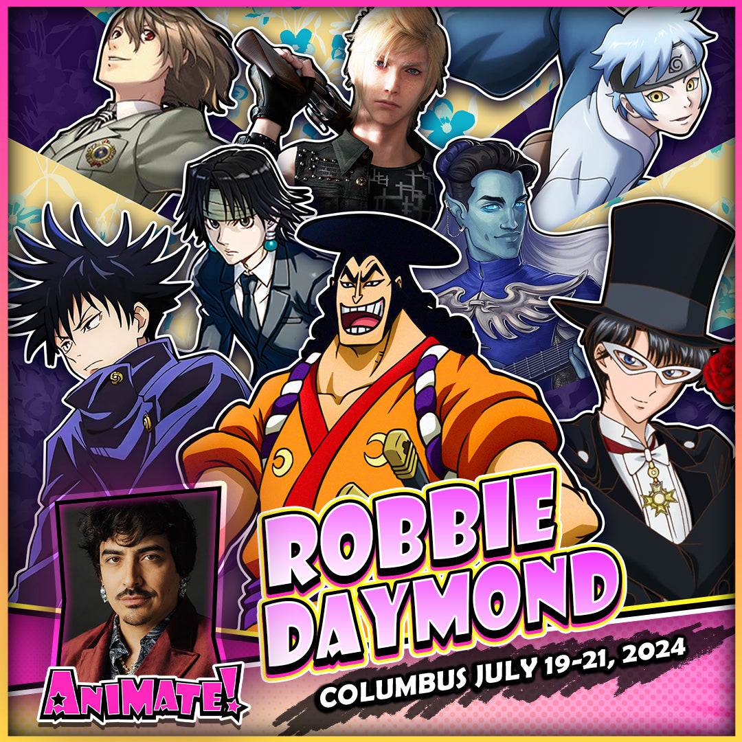 Robbie Daymond at Animate! Columbus All 3 Days GalaxyCon
