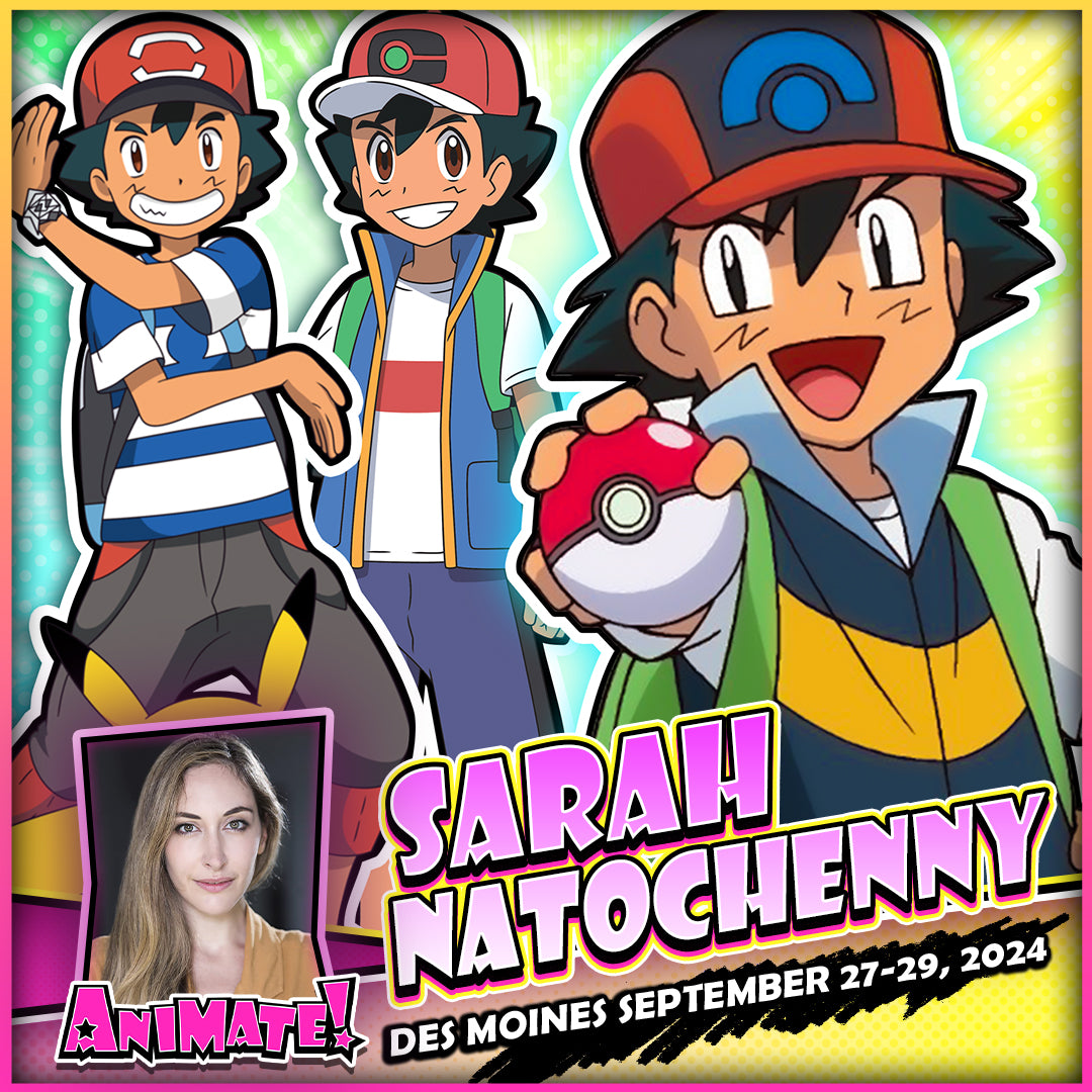 Sarah Natochenny at Animate! Des Moines All 3 Days GalaxyCon