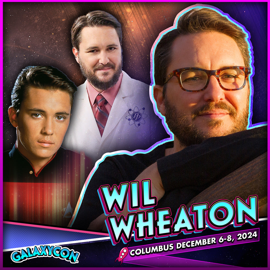 Wil Wheaton at GalaxyCon Columbus All 3 Days