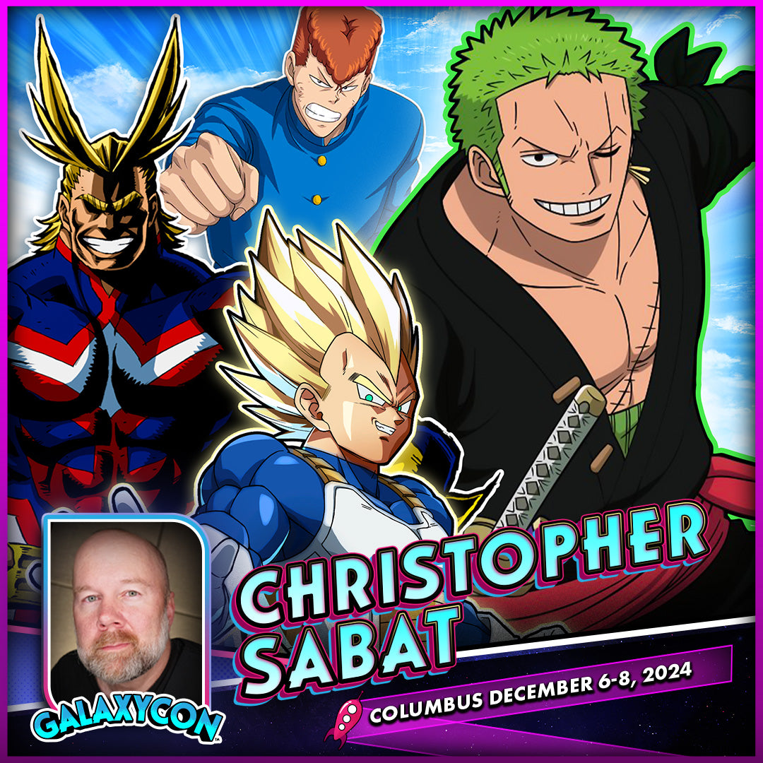 Christopher Sabat at GalaxyCon Columbus All 3 Days