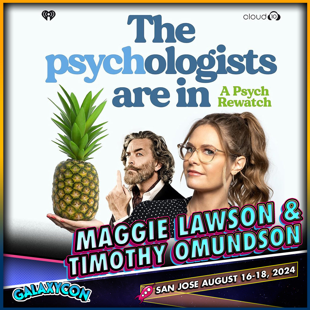 The Psychologists Are In with Maggie Lawson and Timothy Omundson at GalaxyCon San Jose Saturday GalaxyCon