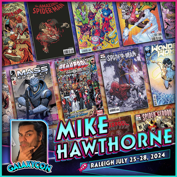 Mike Hawthorne at GalaxyCon Raleigh All 4 Days
