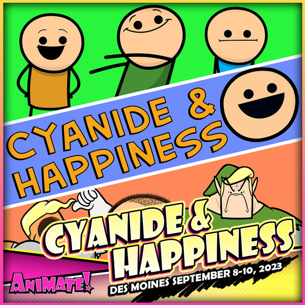 Cyanide & Happiness at Animate! Des Moines All 3 Days