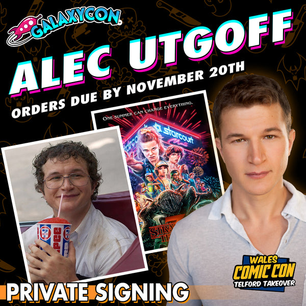Alec Utgoff Private Signing: Orders Due November 20th