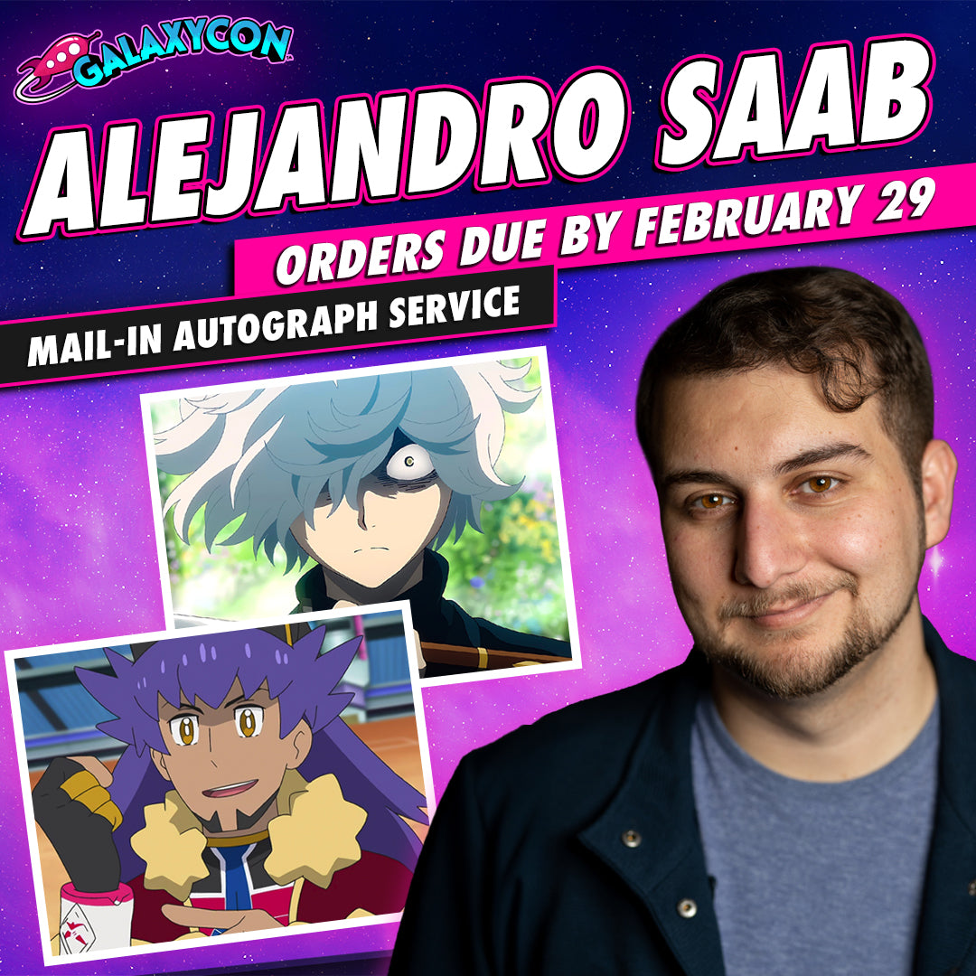 Alejandro Saab Mail-In Autograph Service: Orders Due August 17th GalaxyCon
