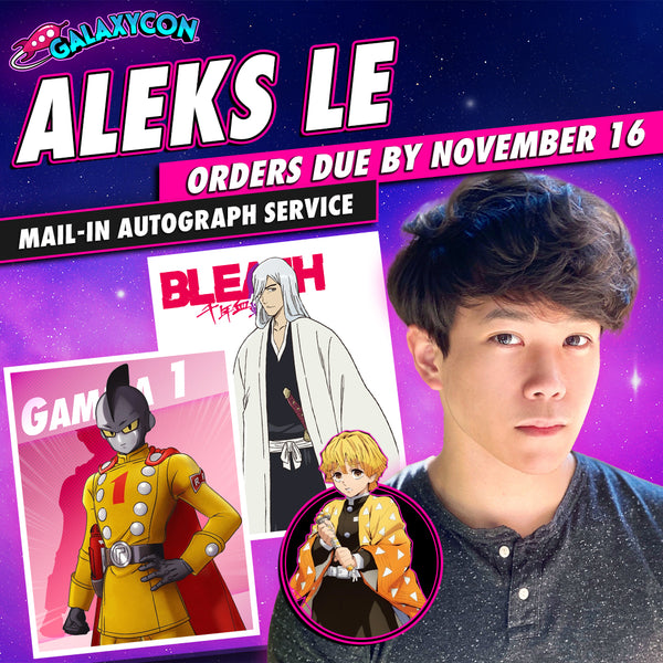 Aleks Le Mail-In Autograph Service: Orders Due November 16th