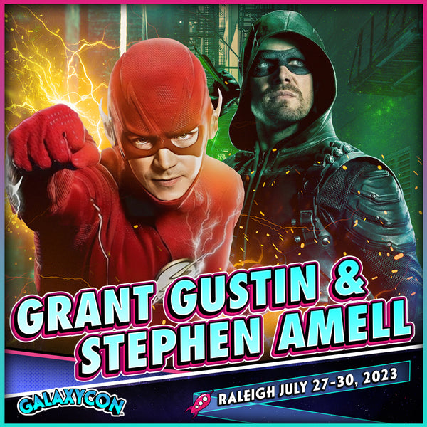 Gustin & Amell Team Up at GalaxyCon Raleigh GalaxyCon