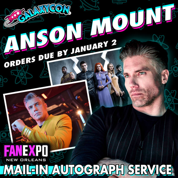 Anson Mount Mail-In Autograph Service: Orders Due January 2nd