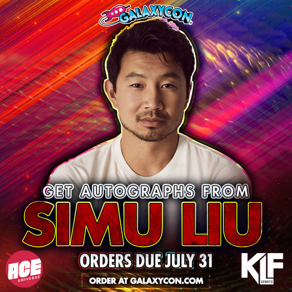 Simu Liu Private Signing: Orders Due July 31st
