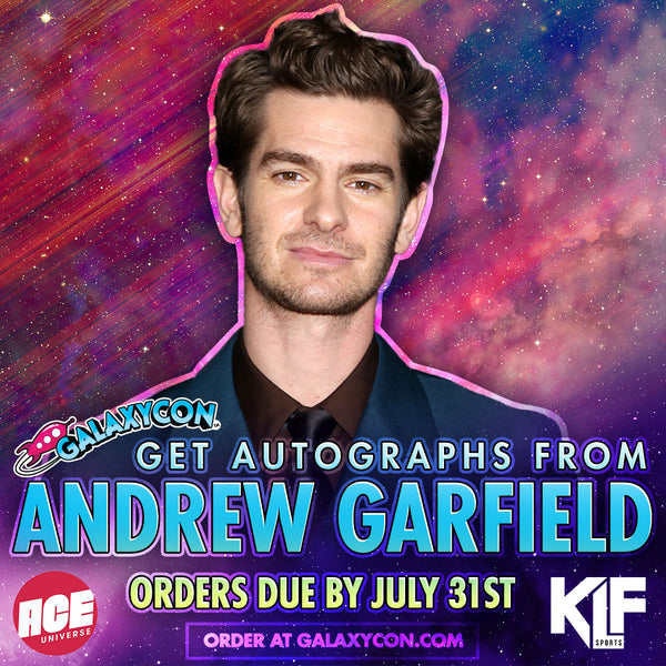 Andrew Garfield Private Signing: Orders Due July 31st