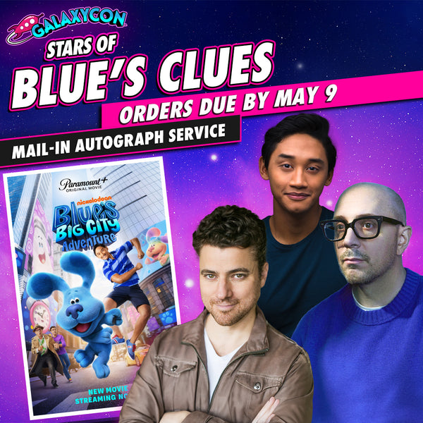 Blue's Clues Mail-In Autograph Service: Orders Due May 9th