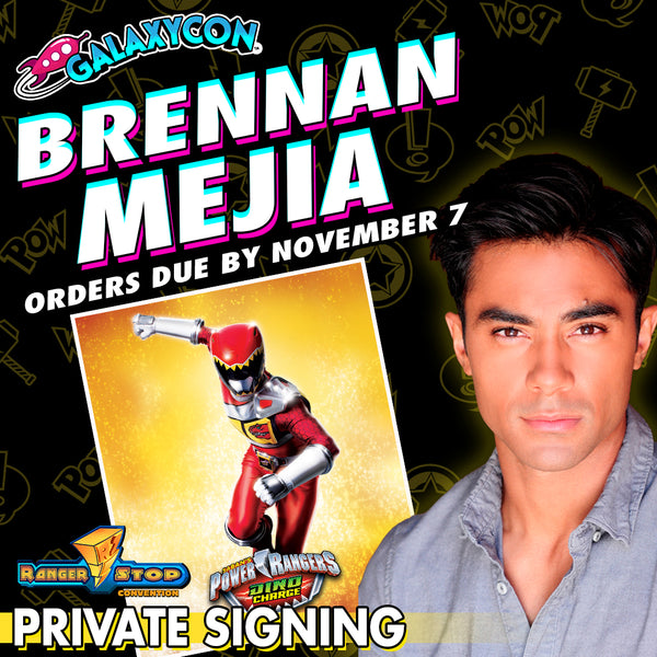 Brennan Mejia Private Signing: Orders Due November 7th
