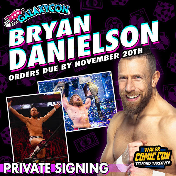Bryan Danielson Private Signing: Orders Due November 20th