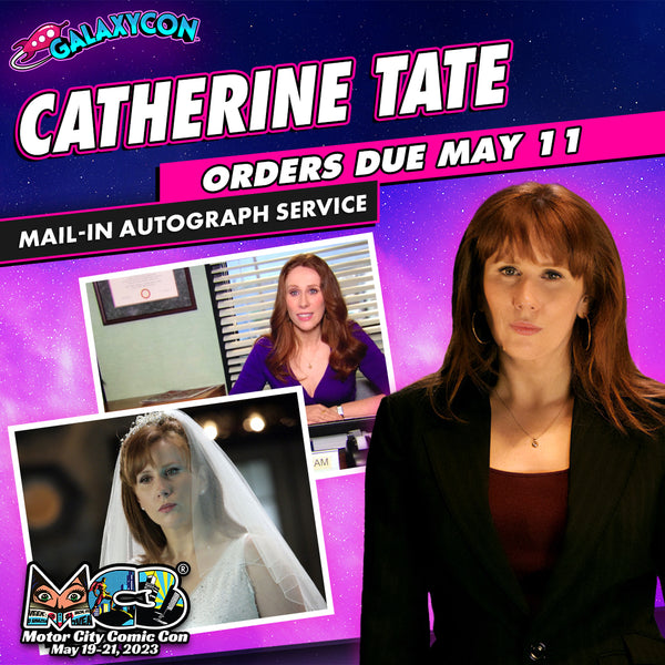 Catherine Tate Mail-In Autograph Service: Orders Due May 11th GalaxyCon