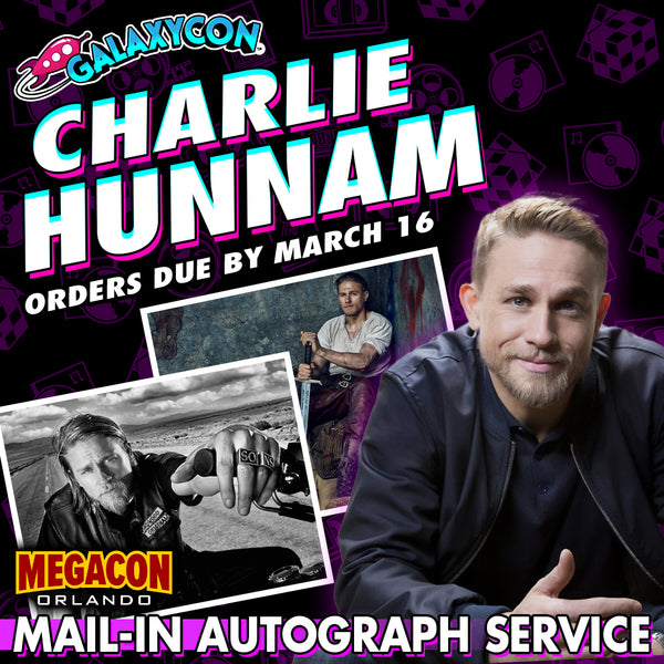 Charlie Hunnam Mail-In Autograph Service: Orders Due March 16th