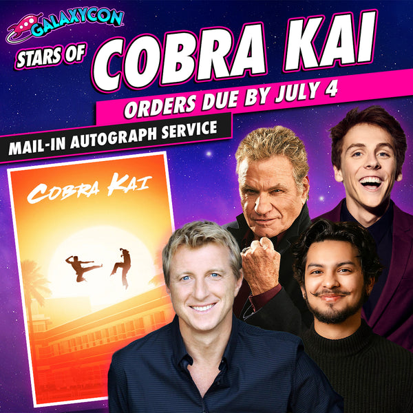 Cobra Kai Mail-In Autograph Service: Orders Due July 4th